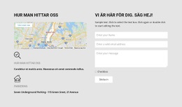 Hur Man Hittar Oss - Gratis Mall