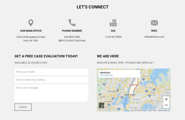 Let's connect our studio - Web Page Design by Nicepage