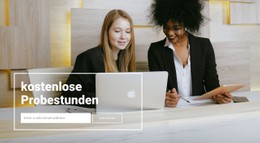 Kostenloser Unterricht CSS-Websitevorlage