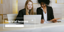 Free Lessons - Free Template