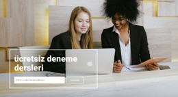 Bedava Dersler - Çok Amaçlı HTML5 Şablonu