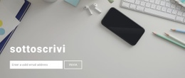 Iscriviti A Noi - HTML Website Creator