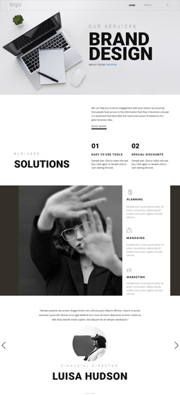 Business & Law One Page Templates