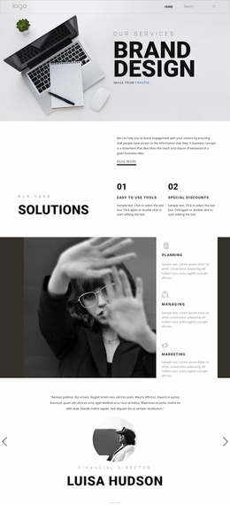 Business & Law Wix Templates