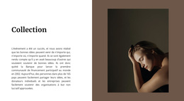 Collection Maison De Mode - Fonctionnalité Thème WordPress