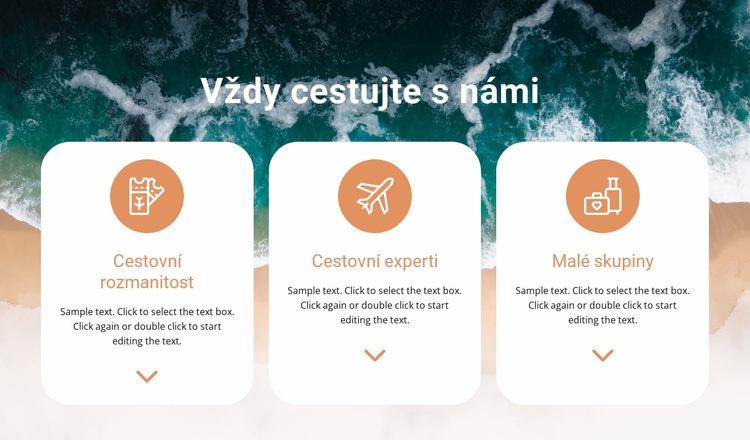 Hledejte jedinečné cesty Webový design