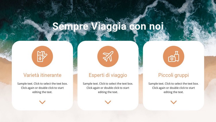 Cerca viaggi unici Progettazione di siti web