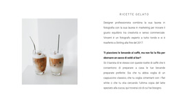 Due Caffè Freddi - Modello HTML5 Di Funzionalità