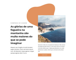 Fontes, Cores E Gráficos Personalizados Para Praias Desertas