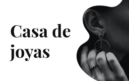 Funcionalidad De Diseño Para Joyería De Plata