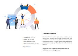 Illustration Et Beaucoup De Texte - Conception De Site Moderne