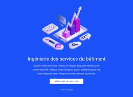 Texte Et Bouton D'Illustration – Mise En Page HTML Du Site Web