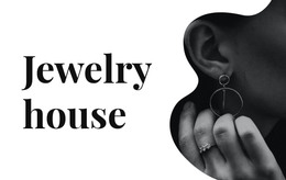 Silver Jewelry - Site Template