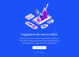 Il Miglior Design Del Sito Web Per Testo Dell'Illustrazione E Pulsante