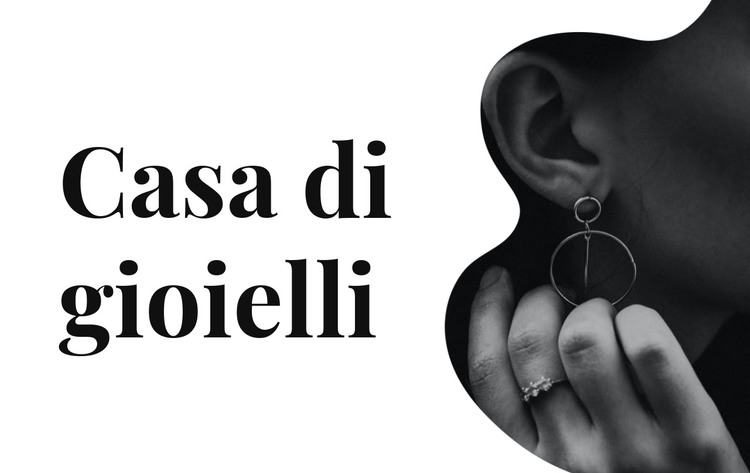 Gioielli d'argento Modello HTML