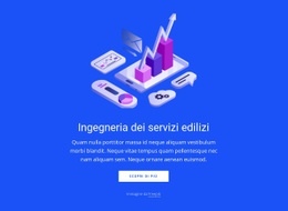 Testo Dell'Illustrazione E Pulsante - Pagina Di Destinazione Della Funzionalità