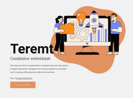 Hozza Létre Az Oldalát - Websablon