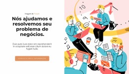 Web Design Incrível Para Ilustração Brilhante