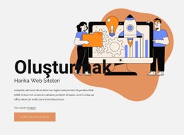 Sayfanızı Oluşturun HTML5 Şablonu