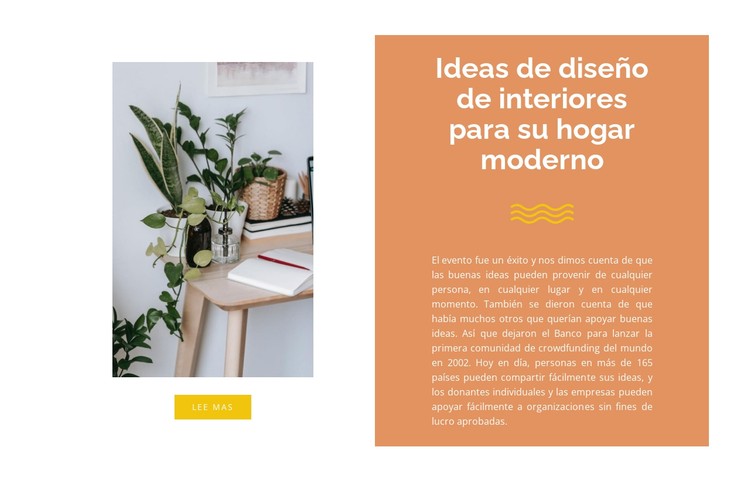 Estantes en el interior Plantilla CSS