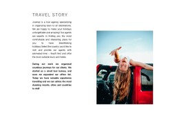 Website Design For Travel Organization