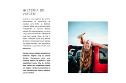 Design De Site Para Organização De Viagens
