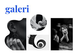 Olağandışı Fotoğraf Galerisi Için Web Sitesi Düzeni