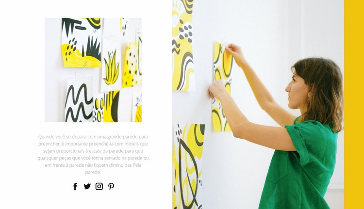 Arte terapia Landing Page