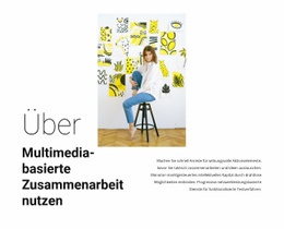 Über Die Modegalerie - Kostenlose Website-Vorlage