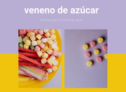 Veneno De Azúcar: Plantilla HTML5 Creativa Multipropósito