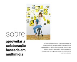 Sobre A Galeria De Moda - Página De Destino Multifuncional