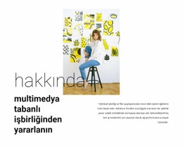Moda Galerisi Hakkında - HTML Sayfası Şablonu