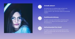 Unternehmensdienstleistungen Im Hintergrund CSS-Vorlage