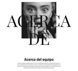 Diseño HTML Para Casa De Moda Con Historia