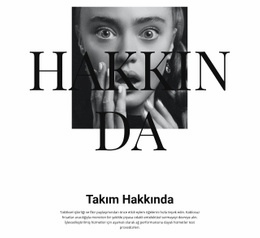 Tarihi Olan Moda Evi Için HTML Tasarımı