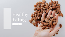 Best Homepage Design For Nuts In Your Diet