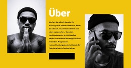 Über Das Modeteam - Zielseite