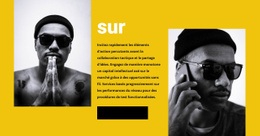 Processus De Conception Pour À Propos De L'Équipe De Mode