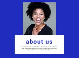 About Us Html Code Examples