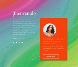 SEO De Página De Destino Para Bienvenido A Mi Blog