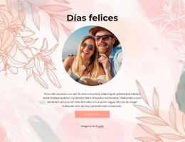 Días Felices Plantillas Html5 Responsivas Gratuitas