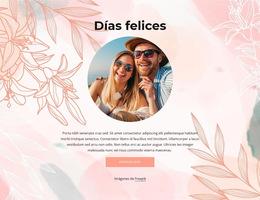 Días Felices - Página De Destino