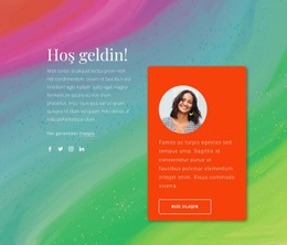 Bloğuma Hoşgeldiniz - En Iyi Tek Sayfalık Şablon