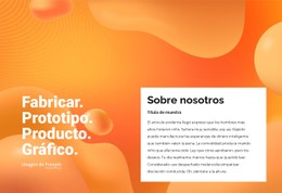 Prototipo, Producto, Gráfico Plantilla HTML5