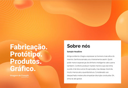 Protótipo, Produto, Gráfico - Melhor Tema WordPress