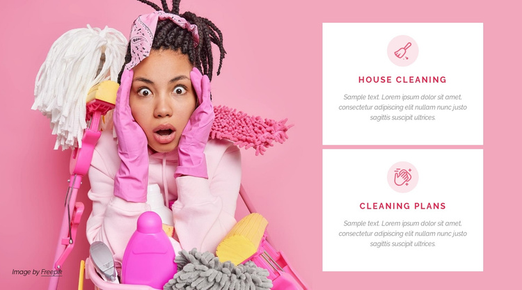 Quality cleaning services Joomla Template