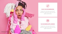 Kwalitatieve Schoonmaakdiensten - Beste CSS-Sjabloon