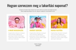 Ingyenes Online Sablon Takarítási Napom Számára