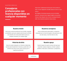 Sitio HTML Para Consejeros Profesionales