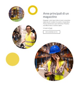 Aree Principali Di Un Magazzino - HTML Website Maker